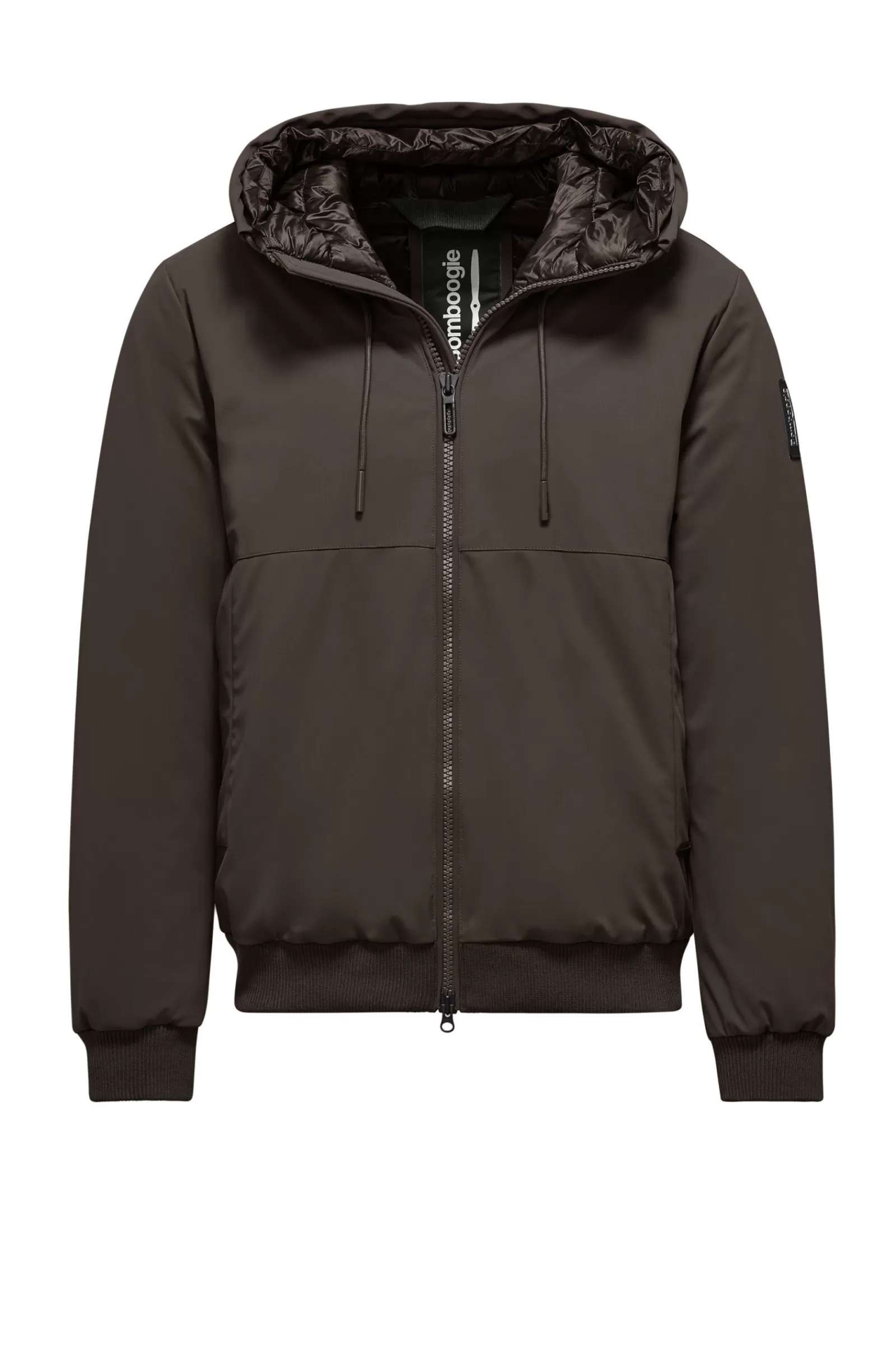 Uomo Bomboogie Bomber>Bomber Imbottito Con Cappuccio