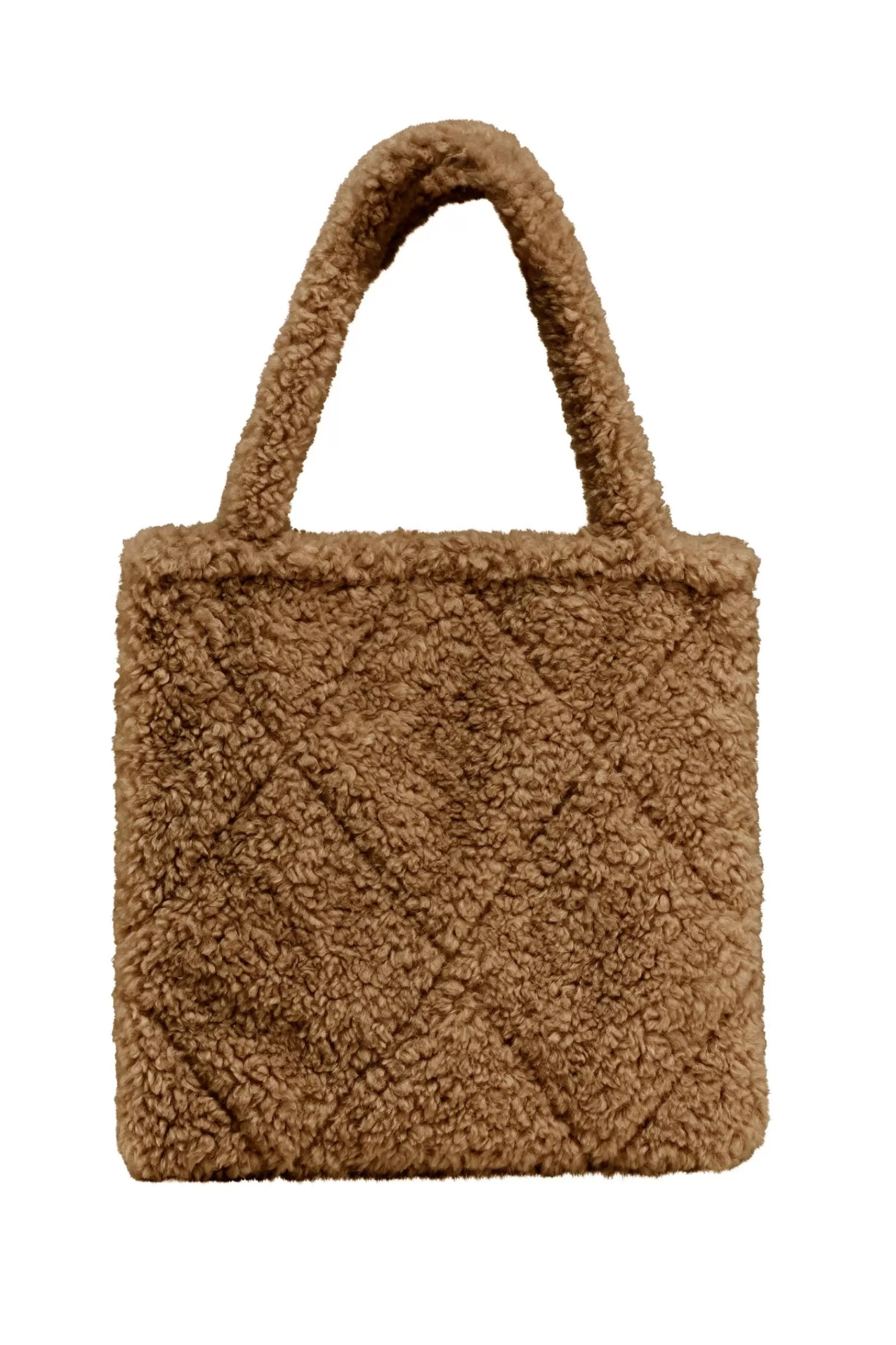 Donna Bomboogie Borse & Zaini>Borsa Shopper In Sherpa