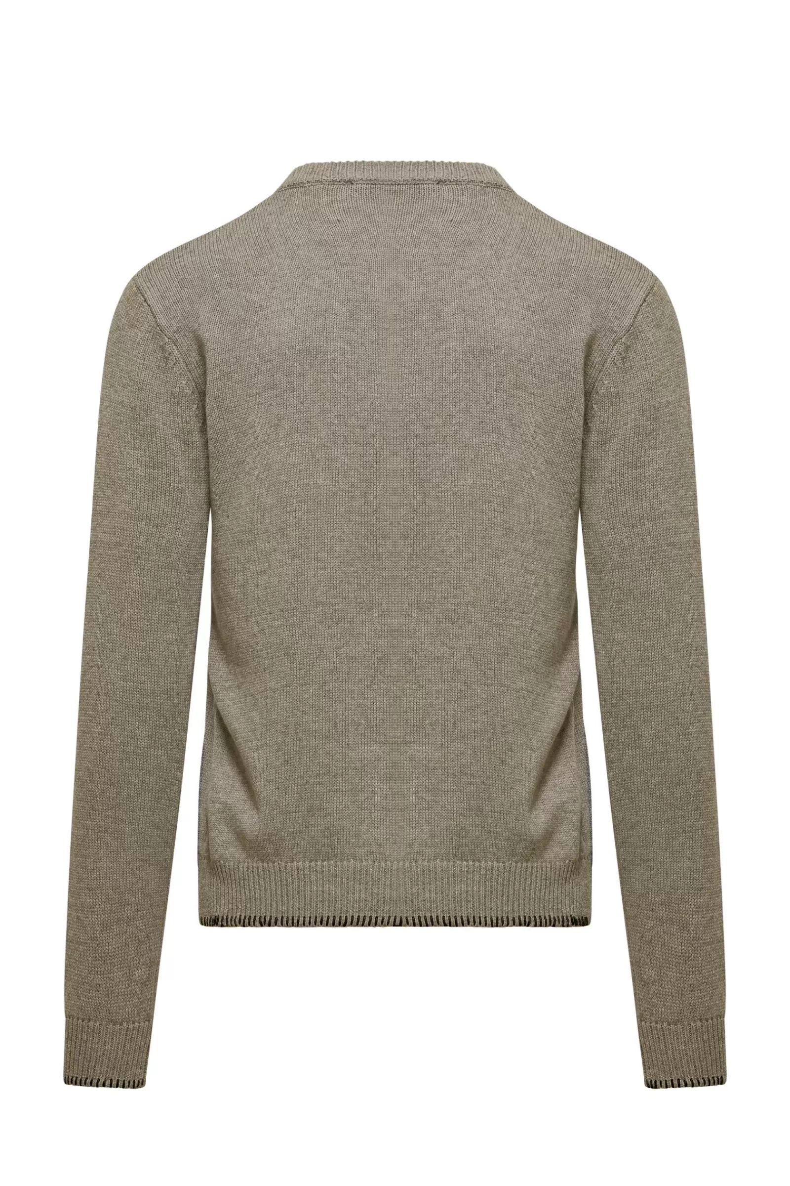 Uomo Bomboogie Maglioni & Pullover>Cardigan Girocollo Con Zip