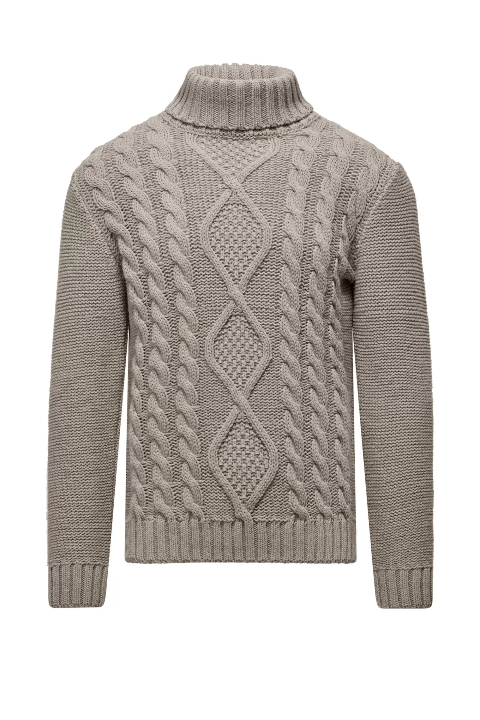 Uomo Bomboogie Maglioni & Pullover>Dolcevita A Trecce