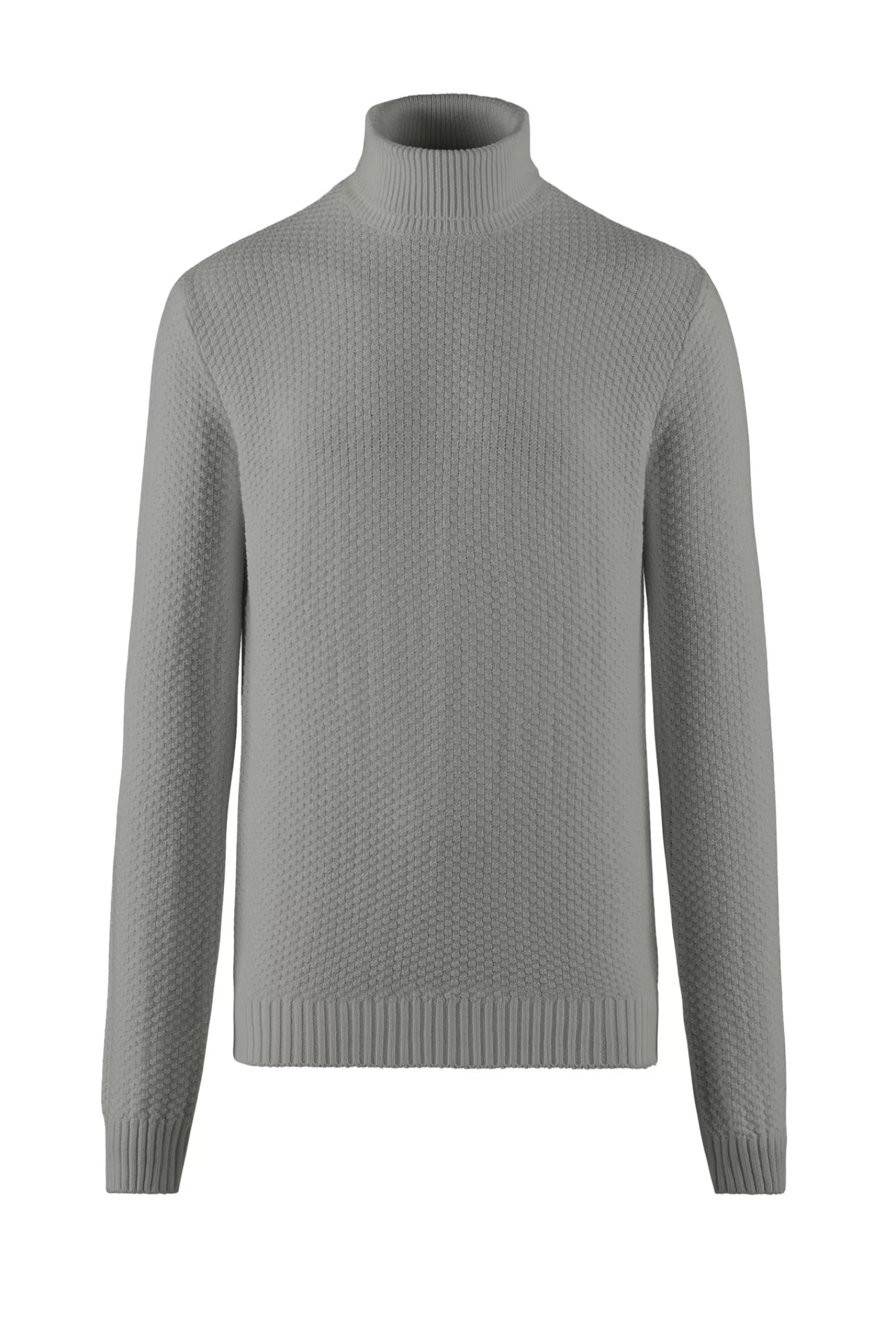 Uomo Bomboogie Maglioni & Pullover>Dolcevita In Tricot Di Cotone E Lana