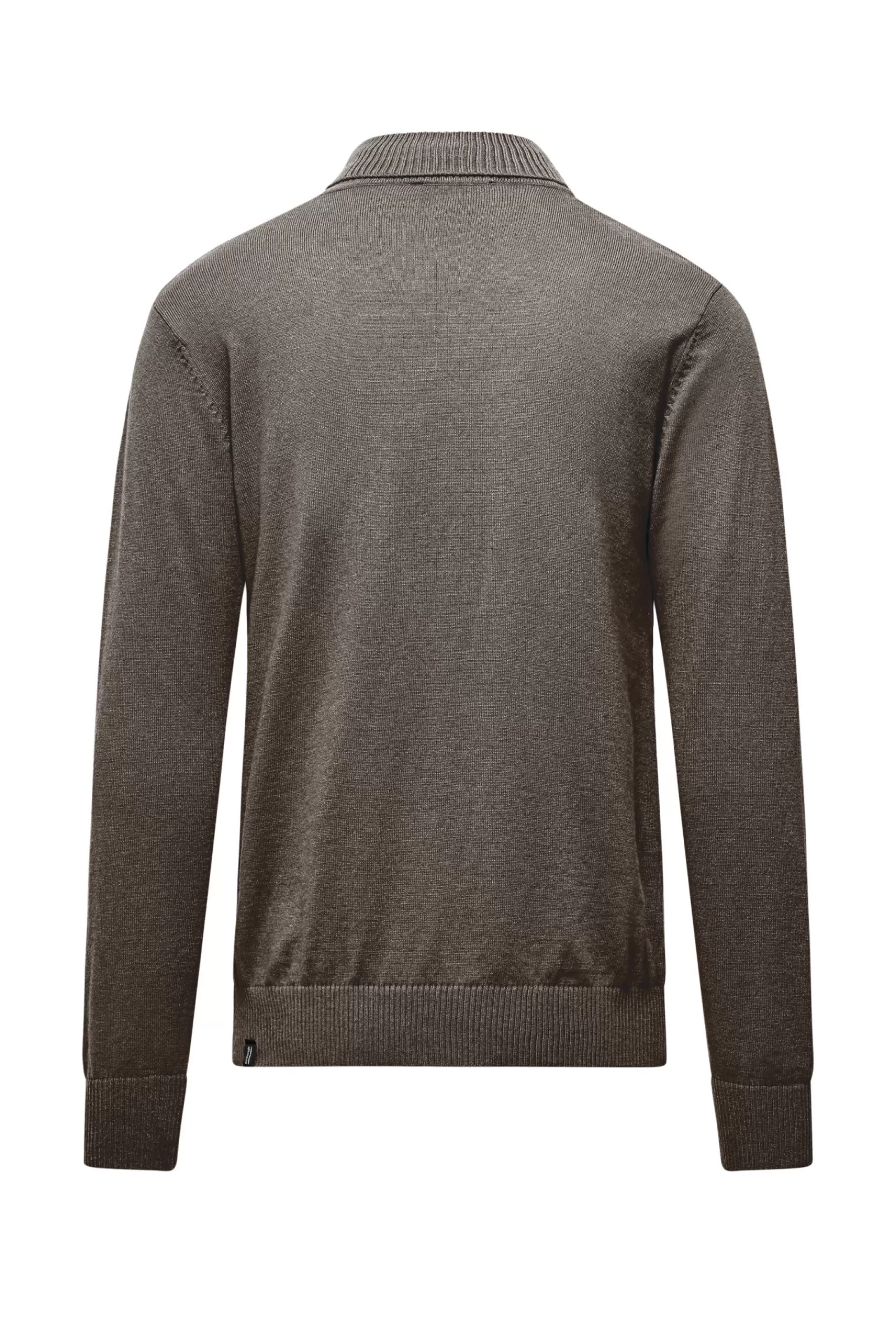 Uomo Bomboogie Maglioni & Pullover>Dolcevita Maglia Rasata Con Collo A Coste