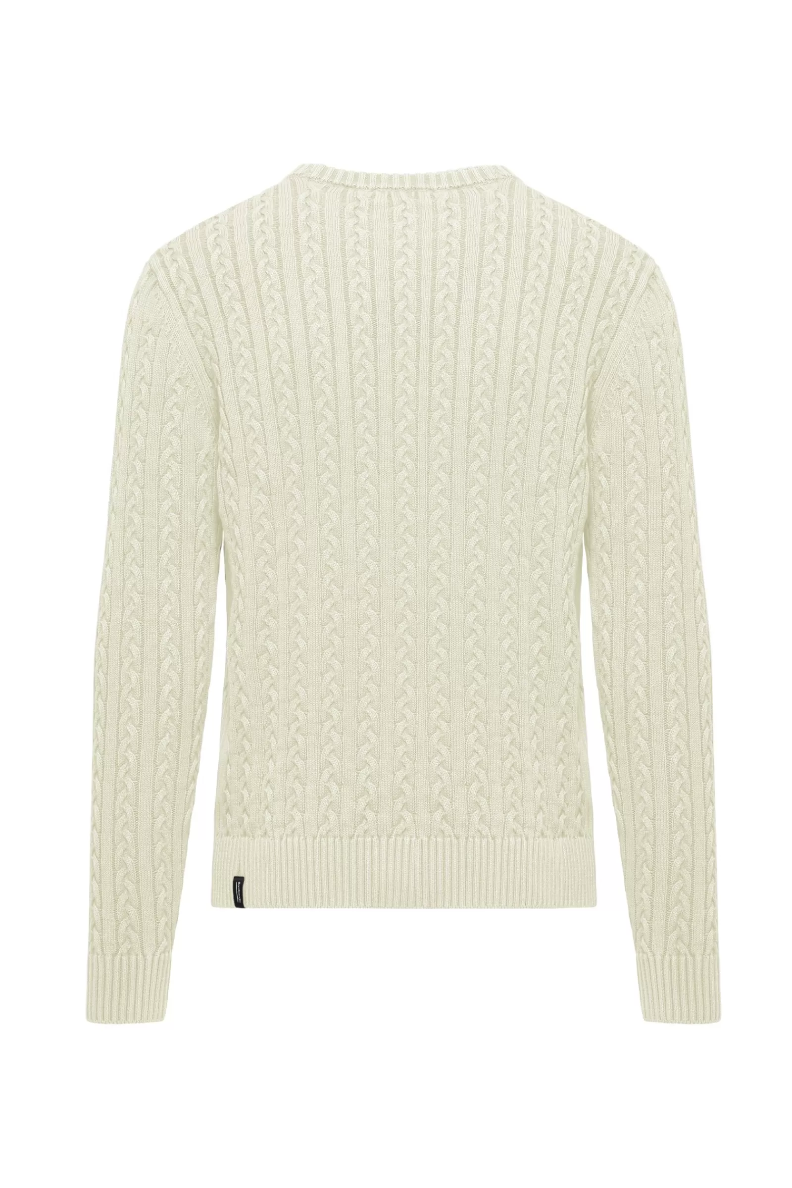 Uomo Bomboogie Maglioni & Pullover>Girocollo A Treccia In Cotone