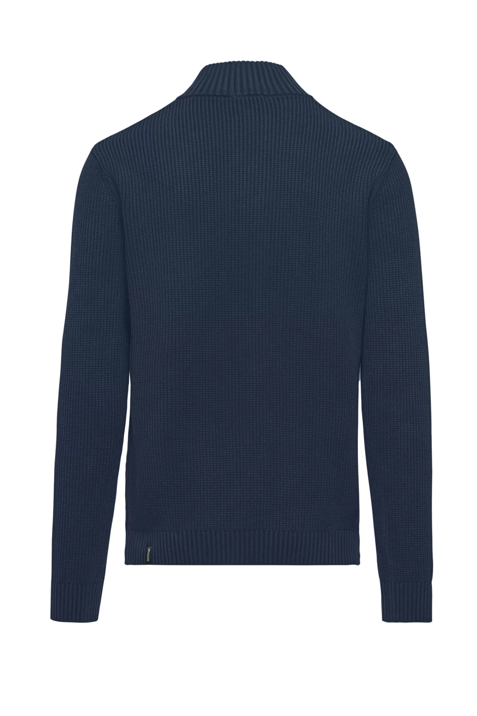 Uomo Bomboogie Maglioni & Pullover>Lupetto A Coste In Cotone