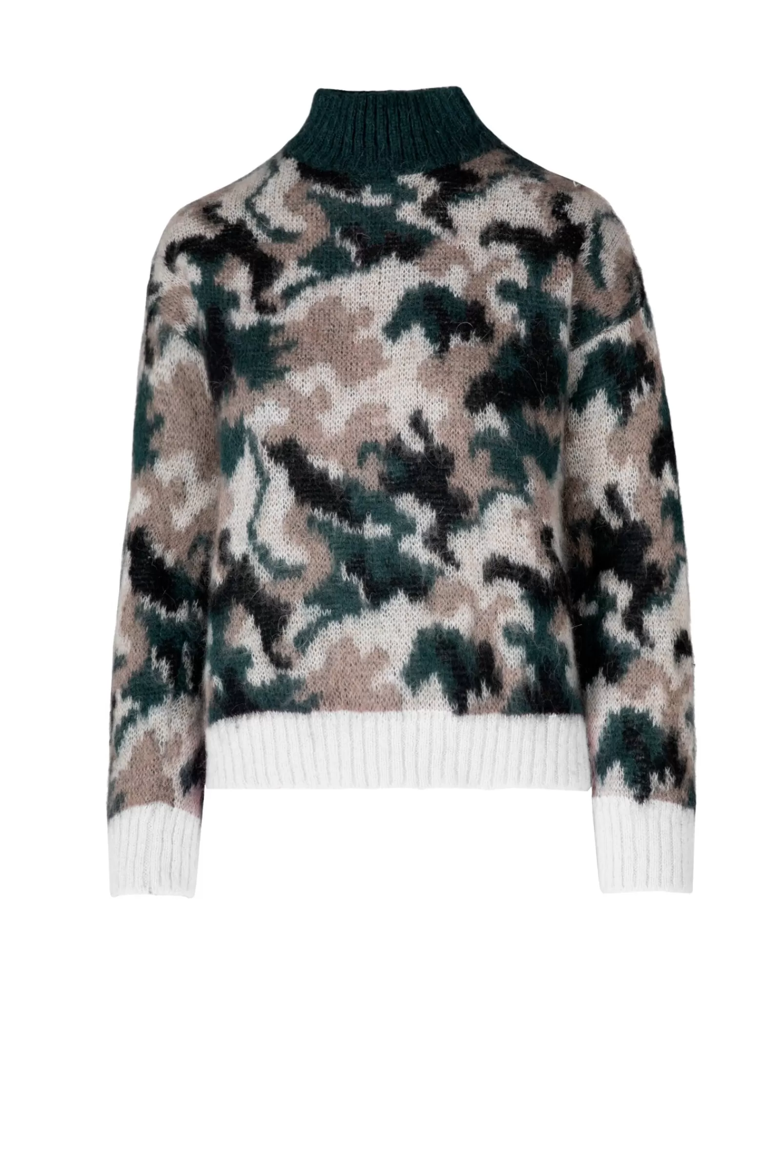 Donna Bomboogie Maglioni & Pullover>Maglia Tricot Misto Mohair