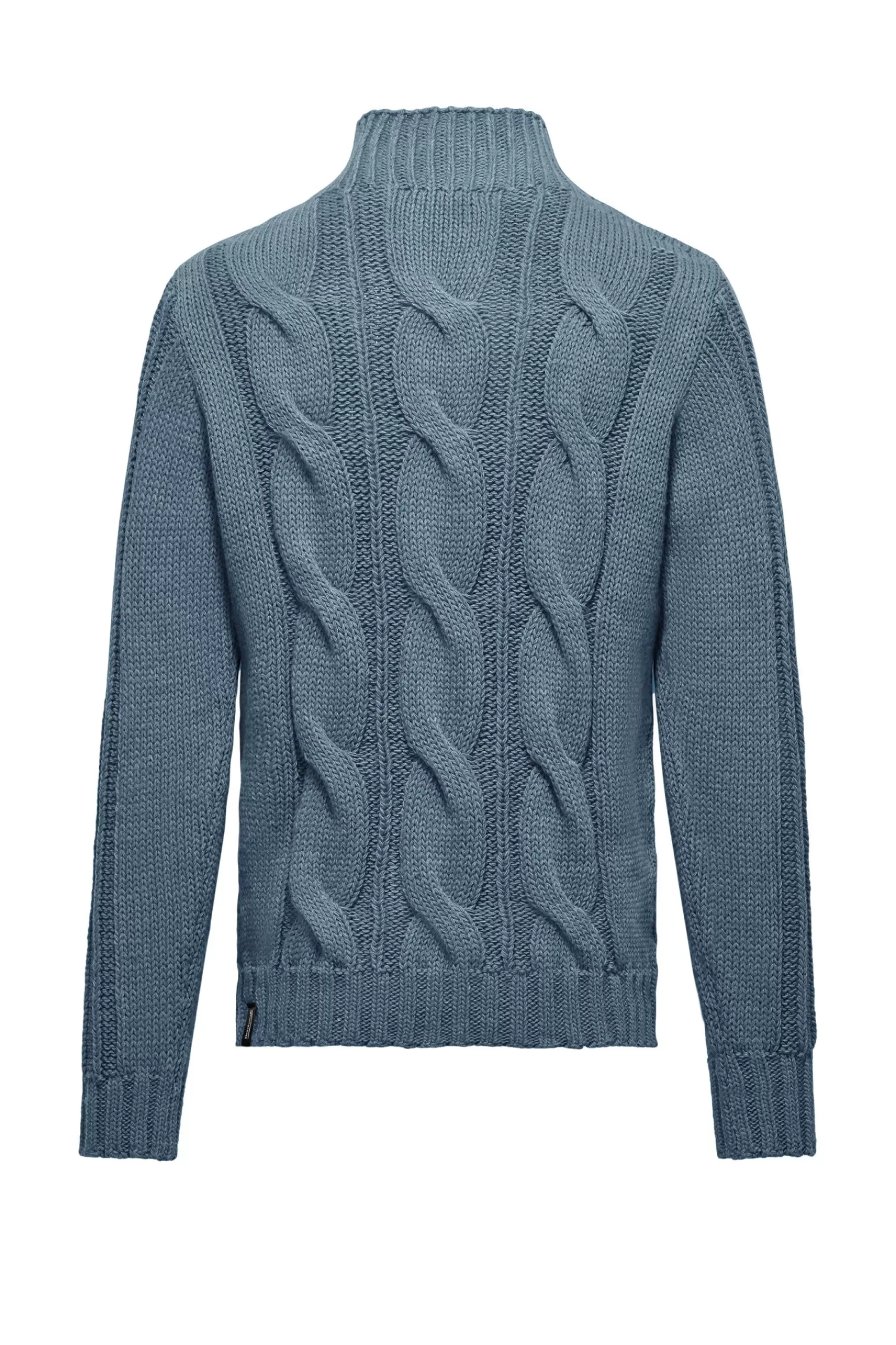 Uomo Bomboogie Maglioni & Pullover>Maglione A Mezzo Collo In Tricot Di Lana