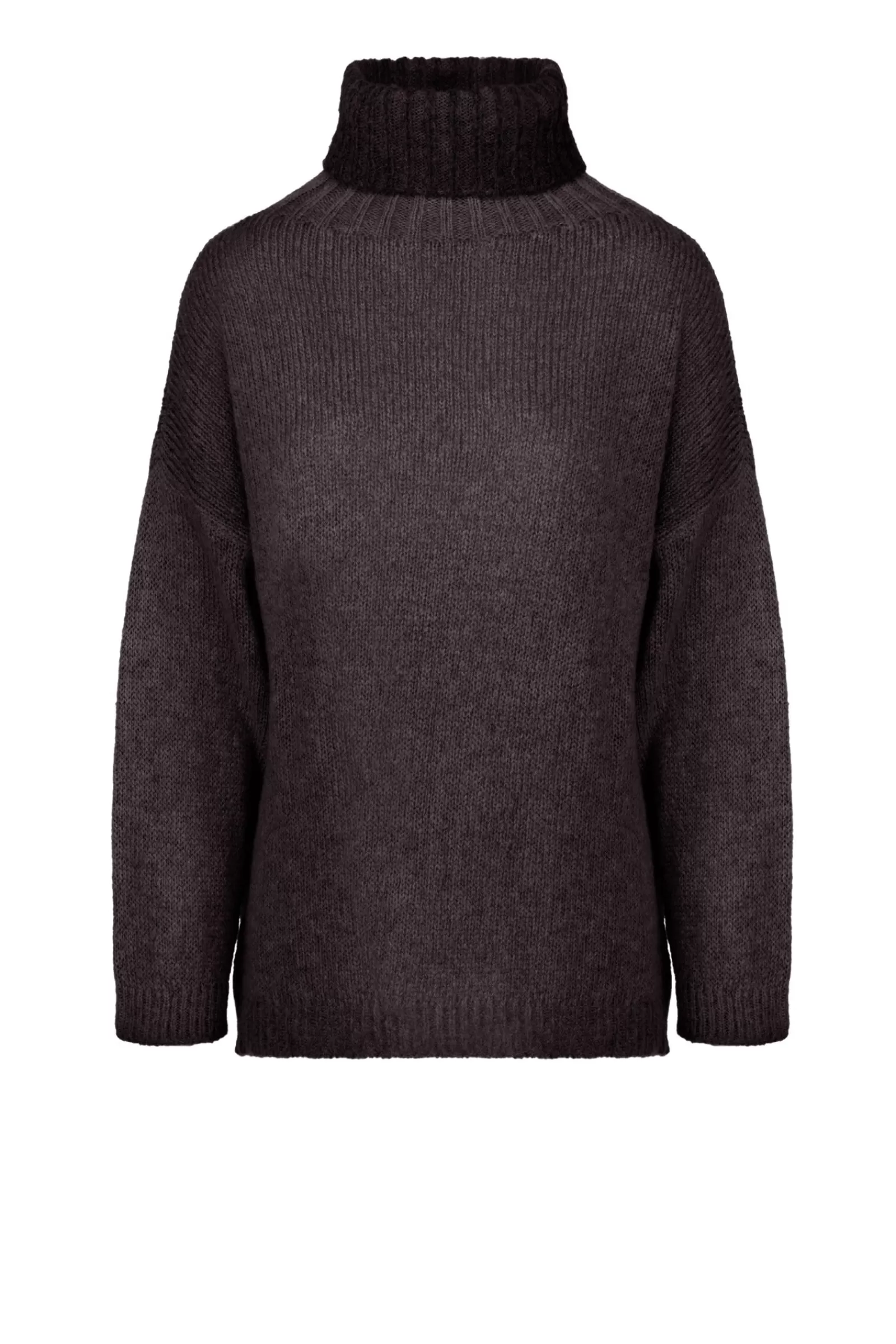 Donna Bomboogie Maglioni & Pullover>Maglione Collo Alto In Misto Mohair