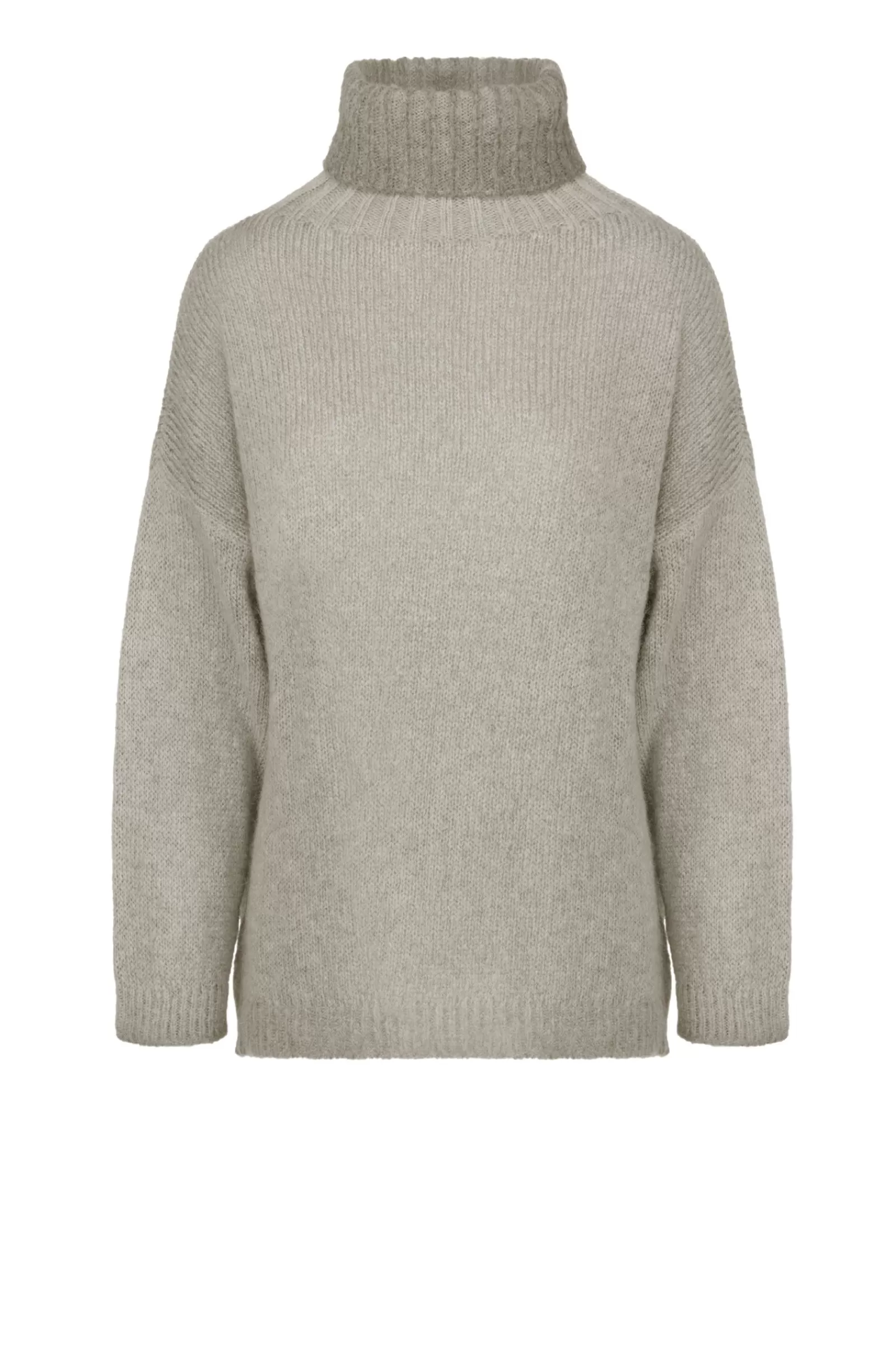 Donna Bomboogie Maglioni & Pullover>Maglione Collo Alto In Misto Mohair