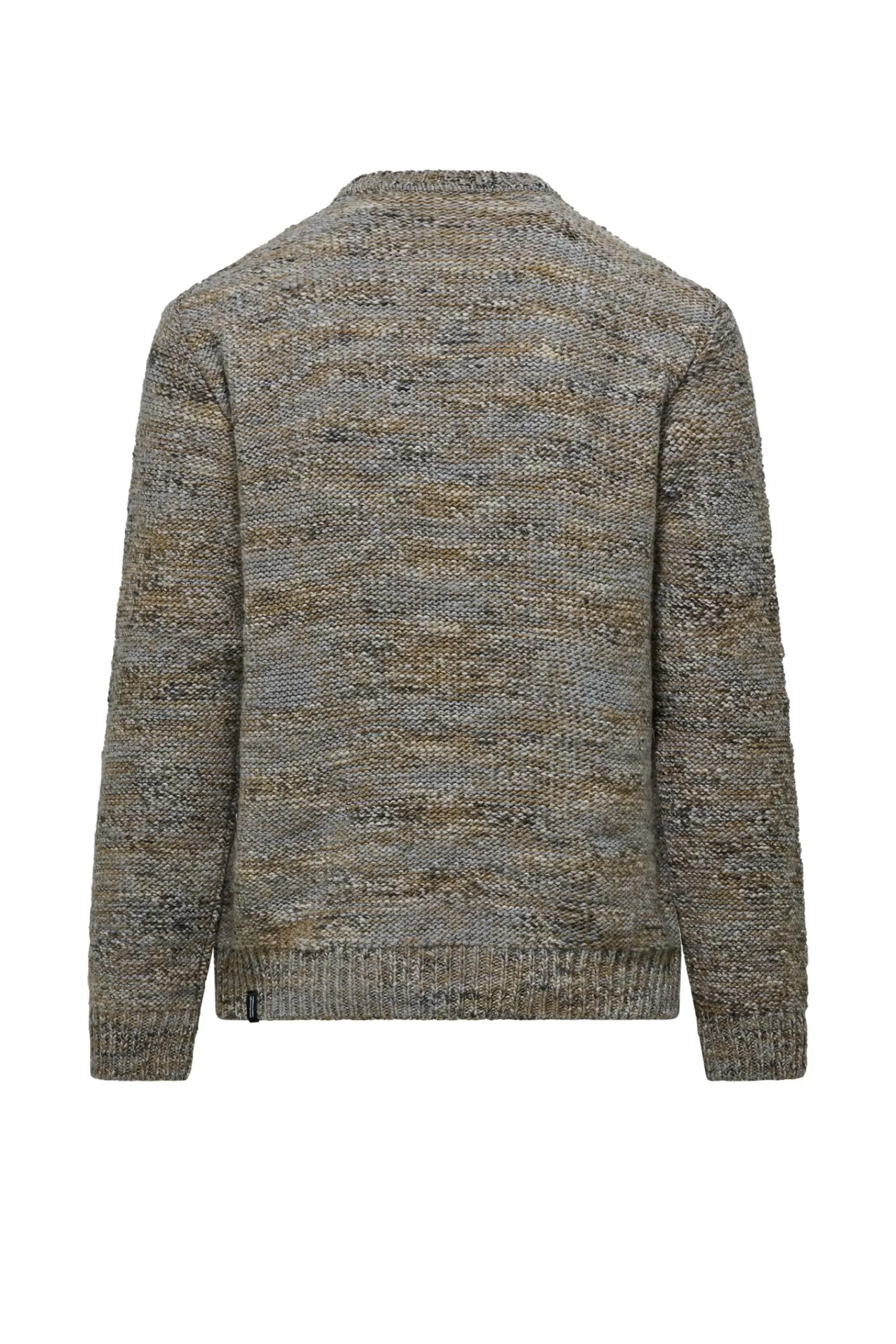 Uomo Bomboogie Maglioni & Pullover>Maglione Girocollo Filato Multicolore