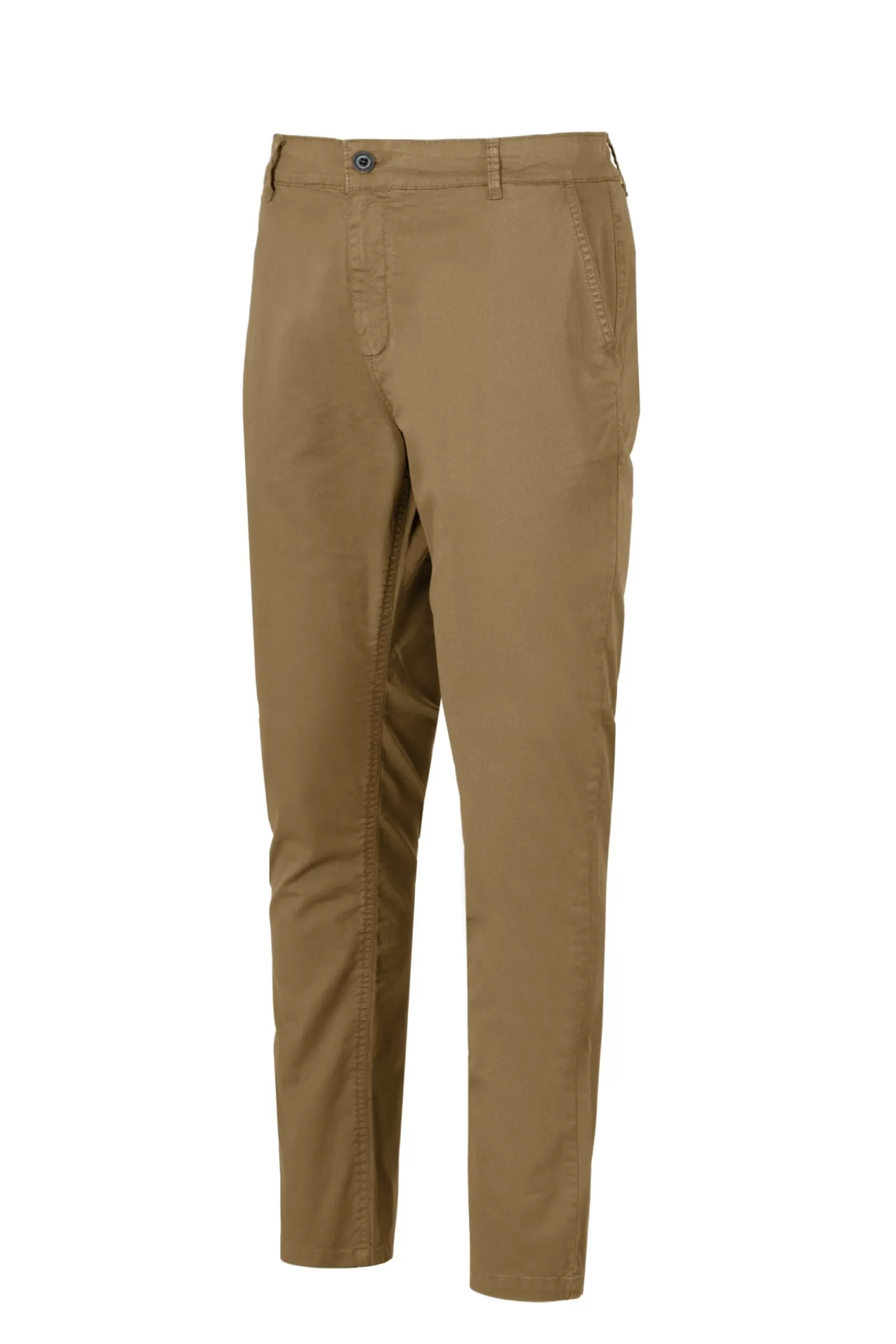 Uomo Bomboogie Pantaloni>Pantaloni Chino Cotone Stretch Effetto Piquet