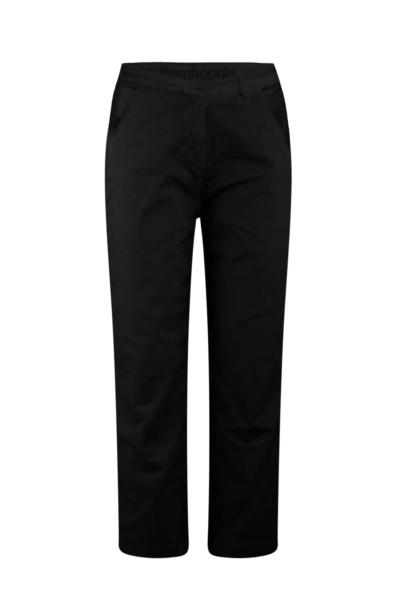 Donna Bomboogie Pantaloni>Pantaloni Chino In Raso Di Cotone Stretch Pesante