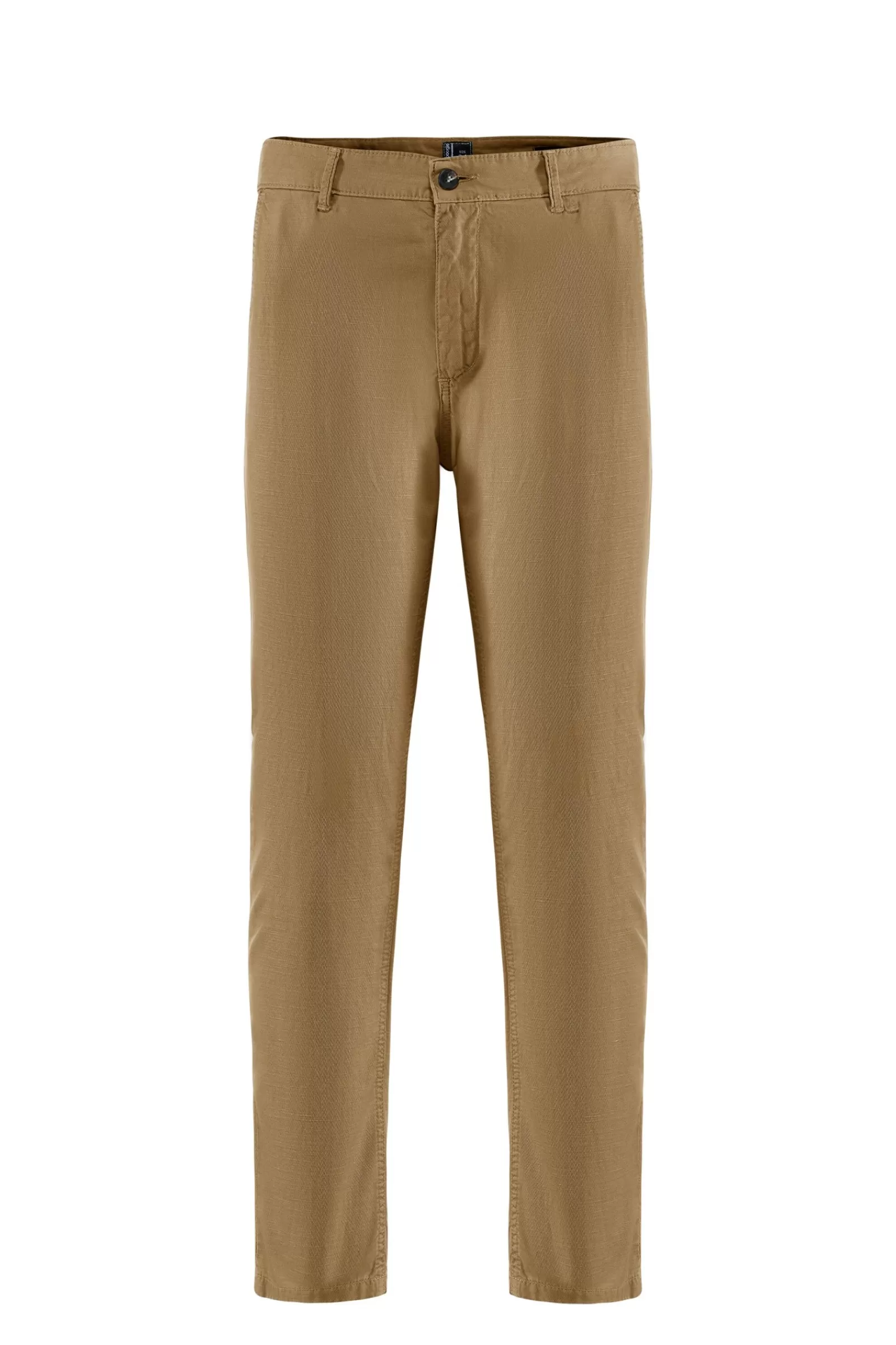 Uomo Bomboogie Pantaloni>Pantaloni Chino Lino Misto Cotone