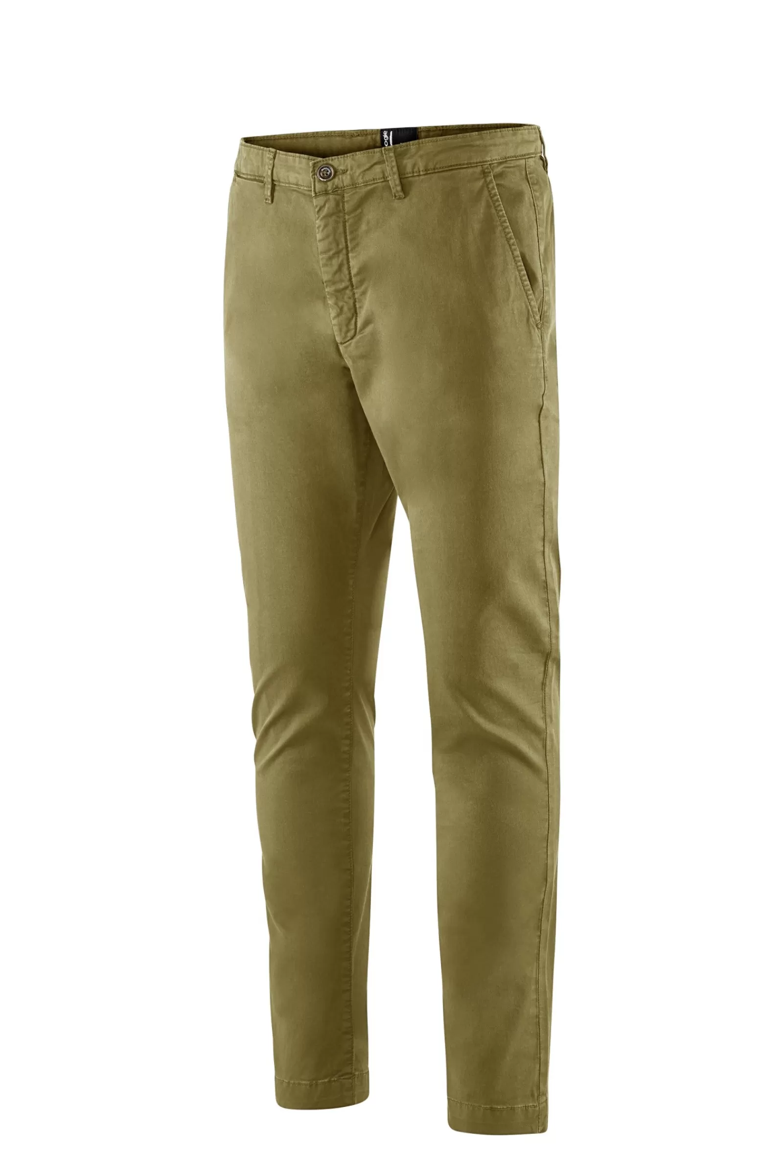 Uomo Bomboogie Pantaloni>Pantaloni Chino Slim Fit In Gabardina