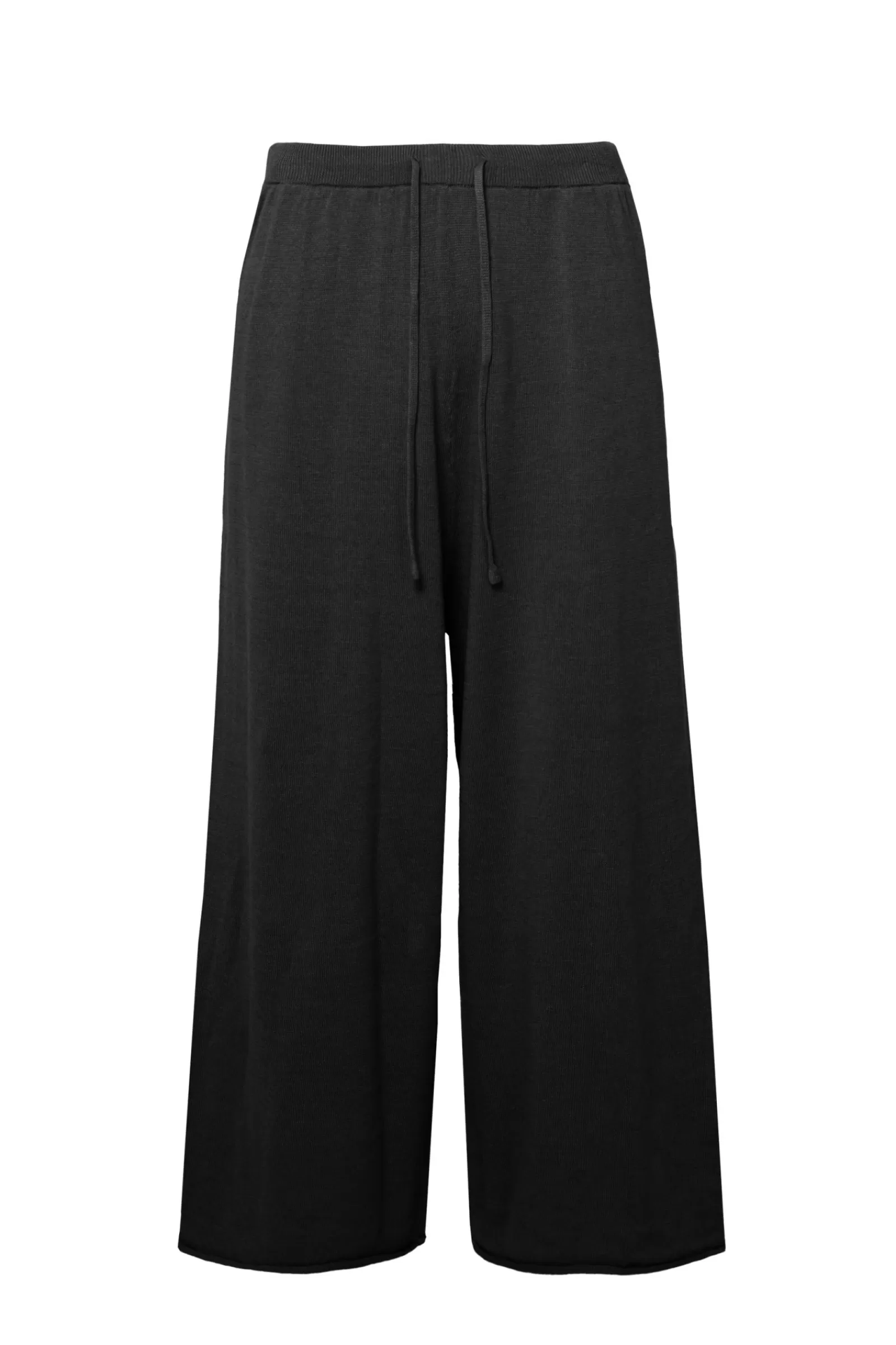 Donna Bomboogie Pantaloni>Pantaloni Con Coulisse In Jersey Di Cotone Misto Lino