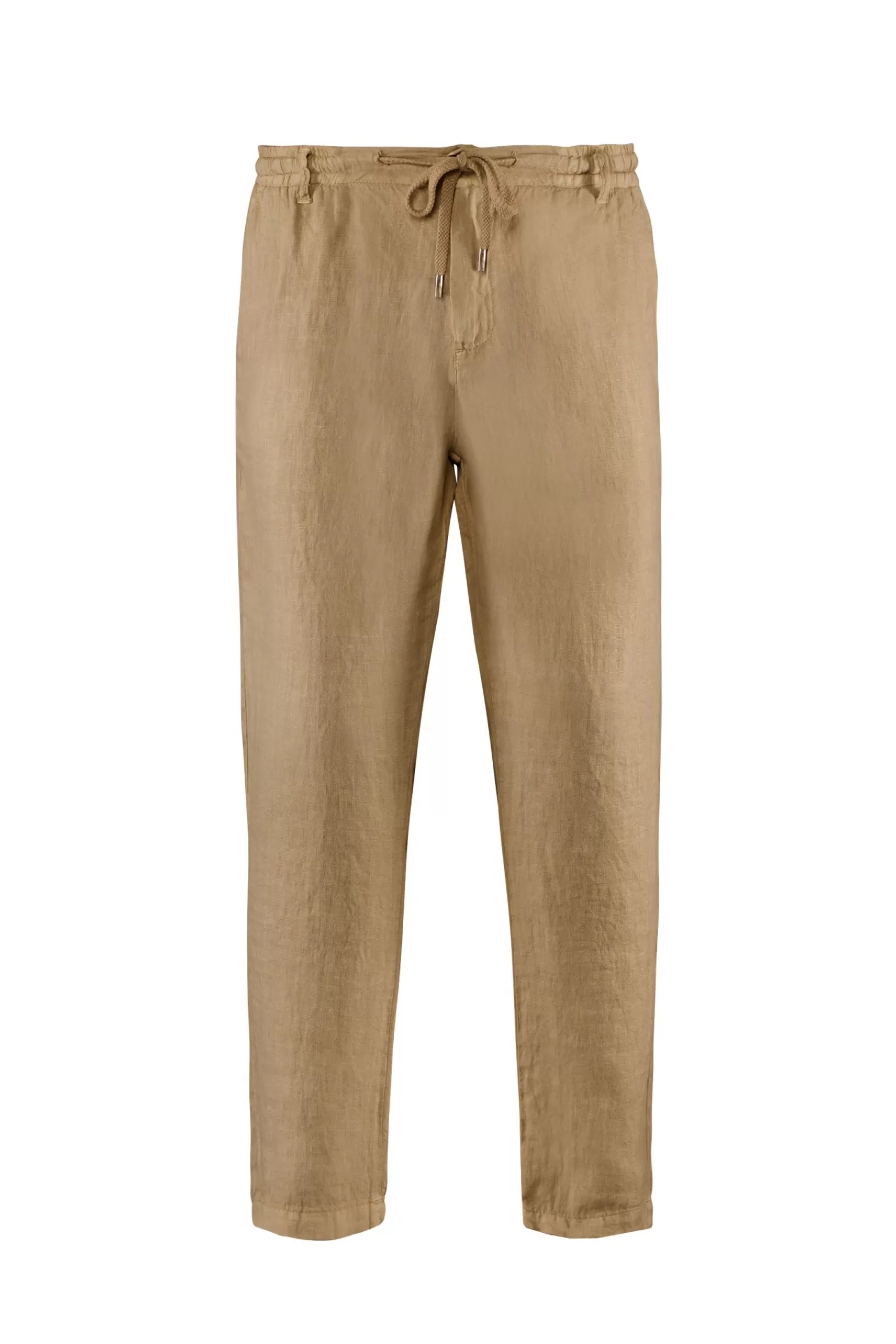 Uomo Bomboogie Pantaloni>Pantaloni In Lino Comfy Fit