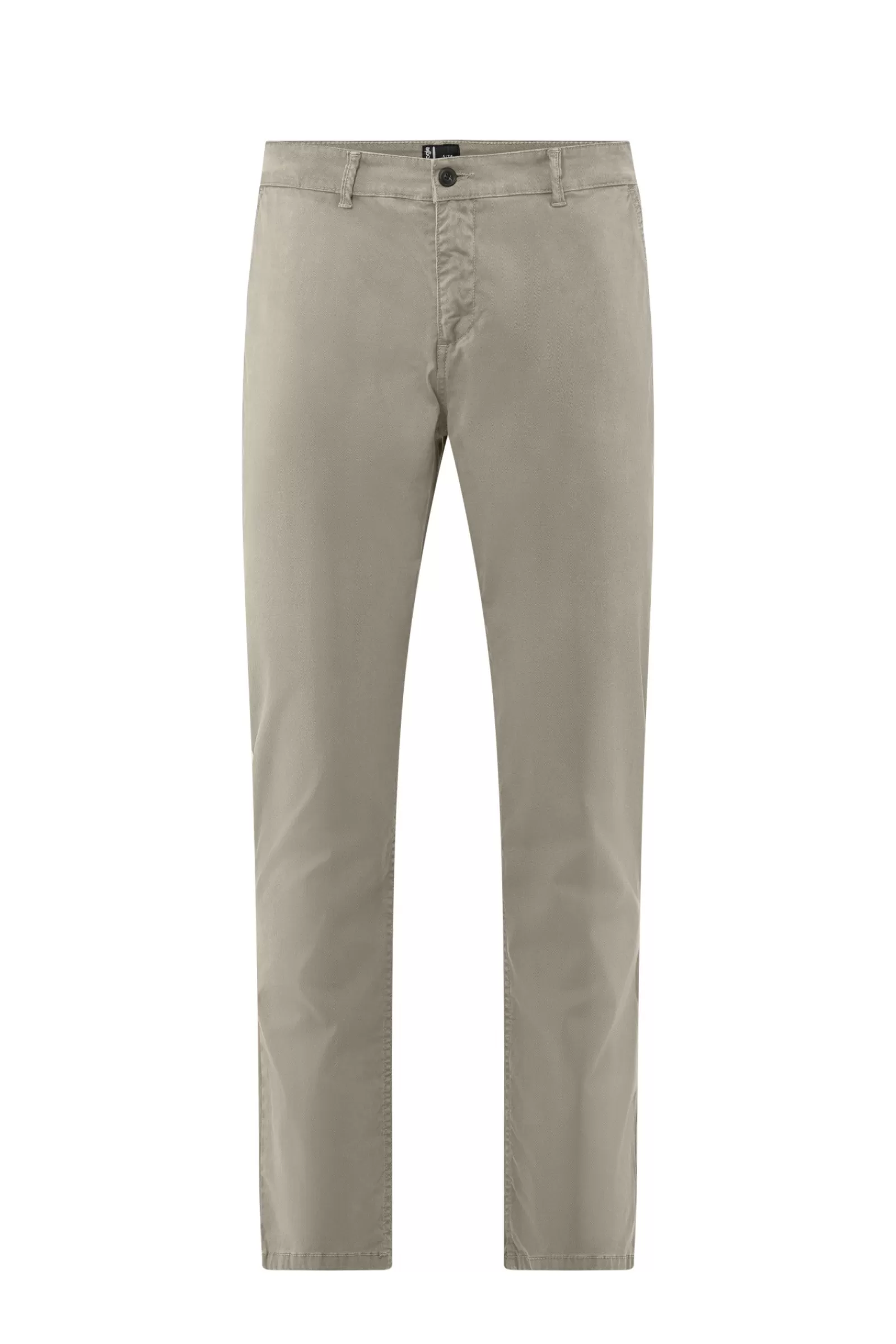 Uomo Bomboogie Pantaloni>Pantaloni Spy Slim Fit In Raso Di Cotone Stretch