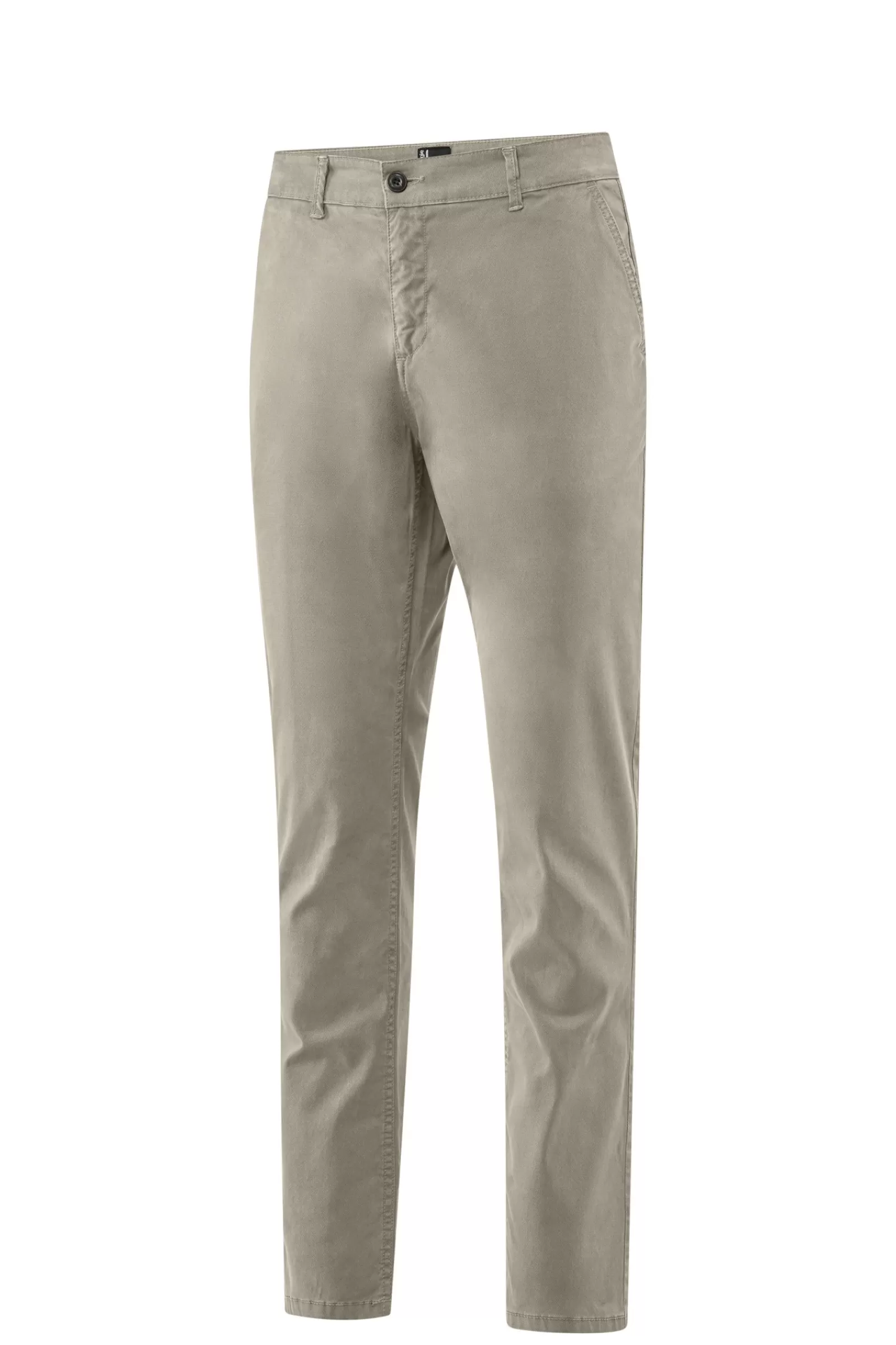 Uomo Bomboogie Pantaloni>Pantaloni Spy Slim Fit In Raso Di Cotone Stretch