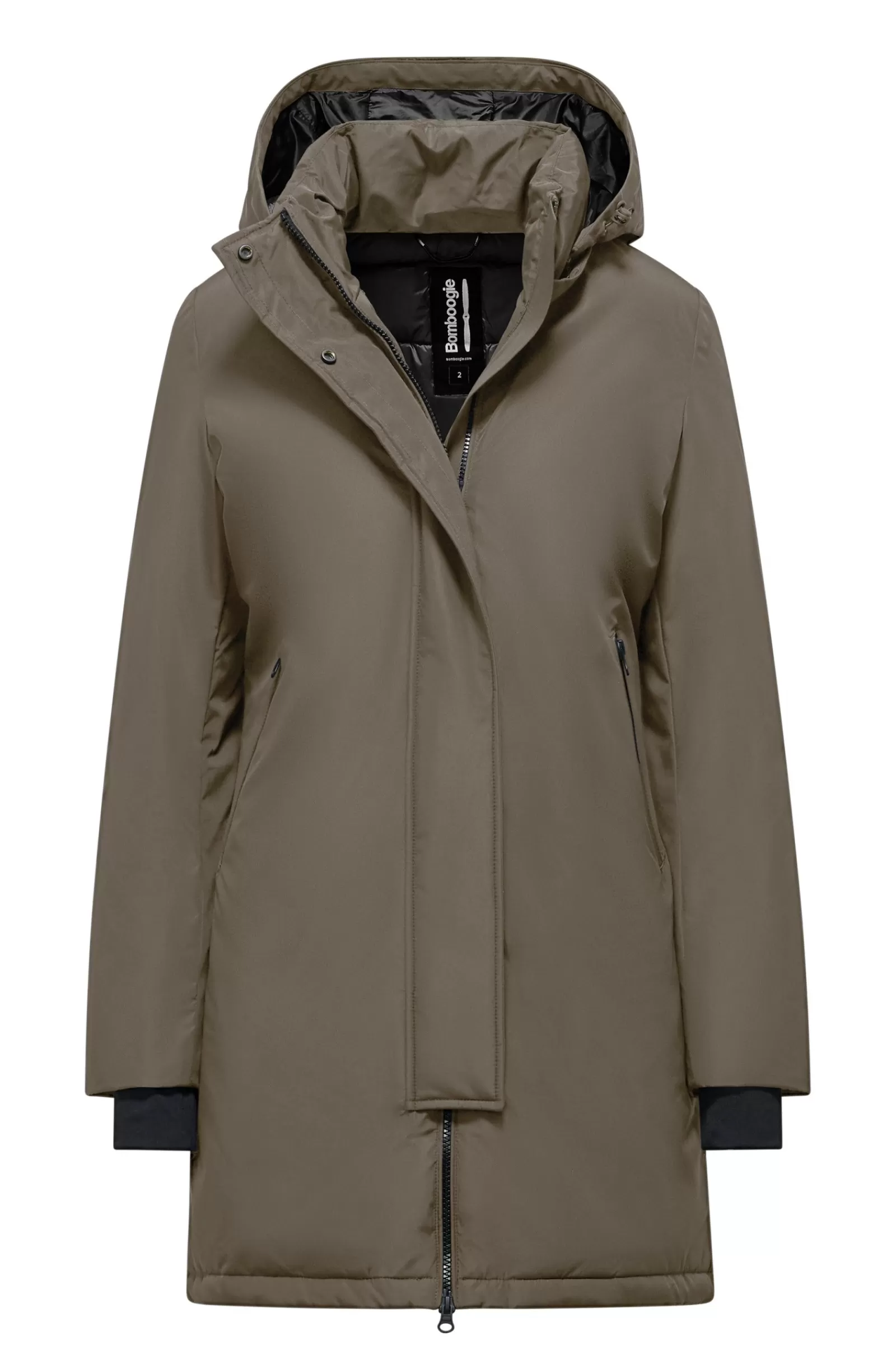 Donna Bomboogie Parka>Parka Con Imbottitura Riciclata Primaloft®