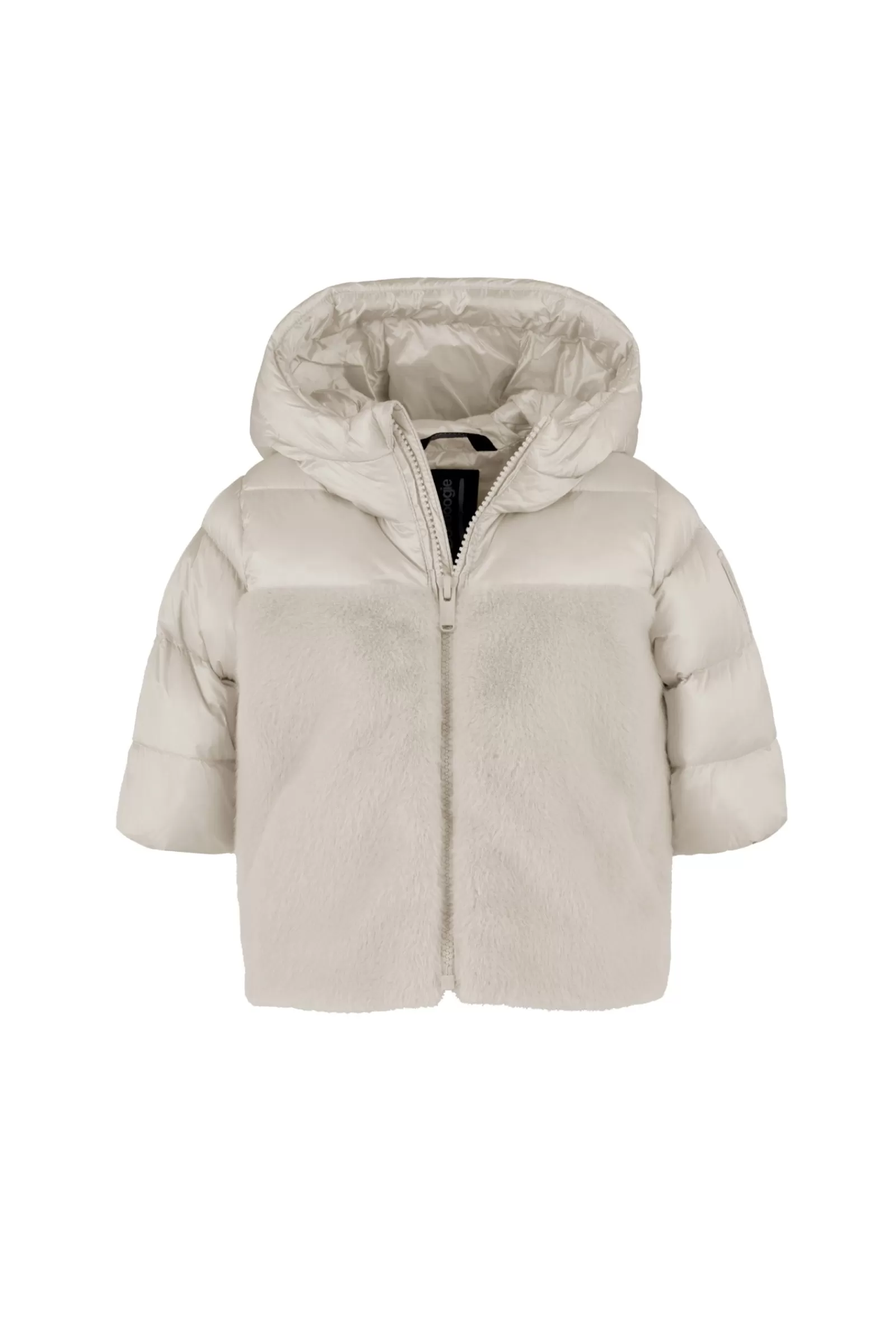 Bambino Bomboogie Baby>Piumino Baby In Ecopelliccia E Nylon