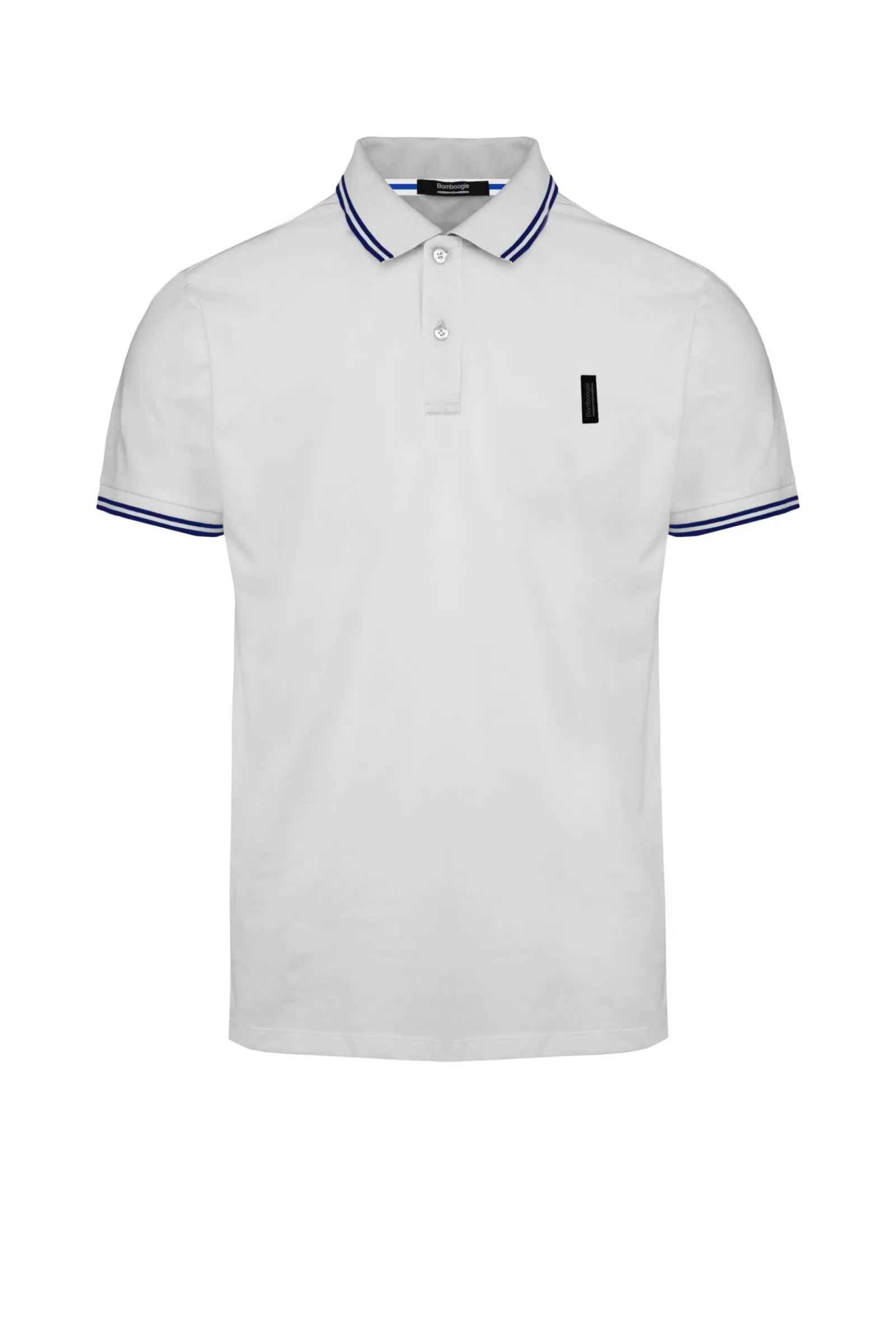 Uomo Bomboogie T-Shirts & Polo>Polo A Manica Corta In Cotone Piquet
