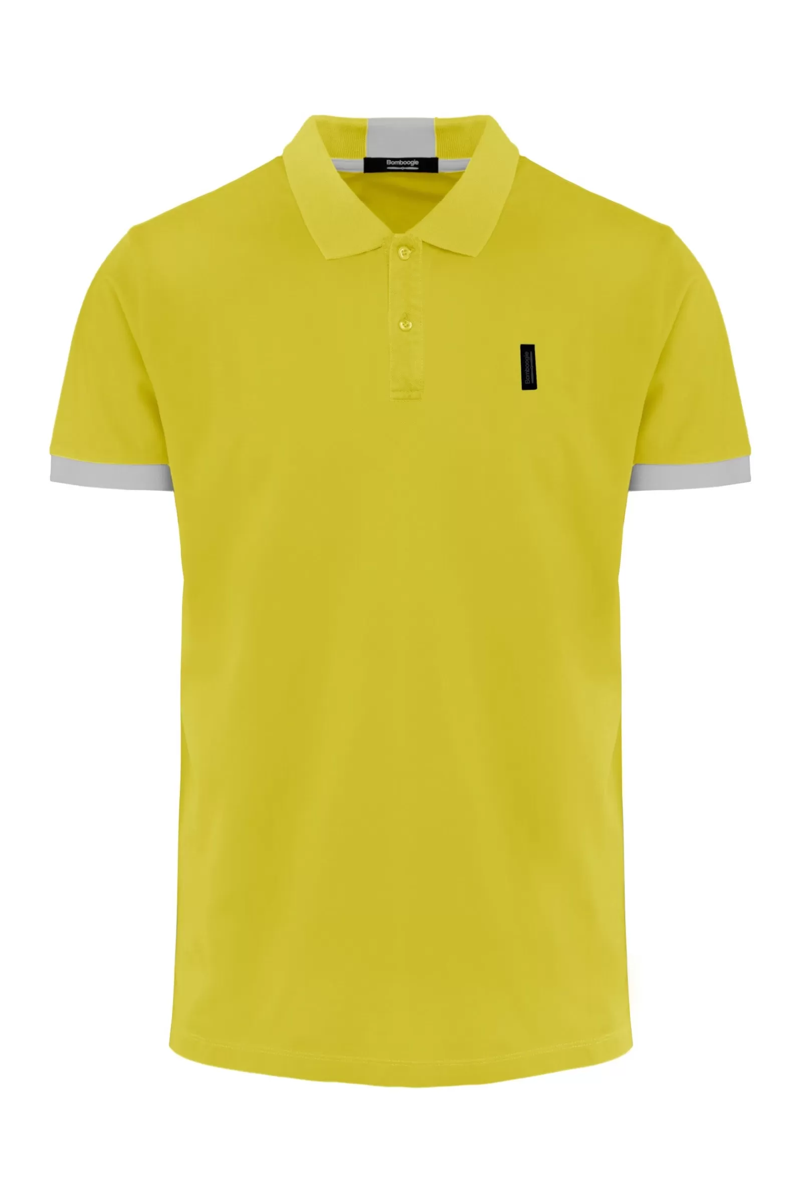 Uomo Bomboogie T-Shirts & Polo>Polo A Manica Corta In Cotone Piquet