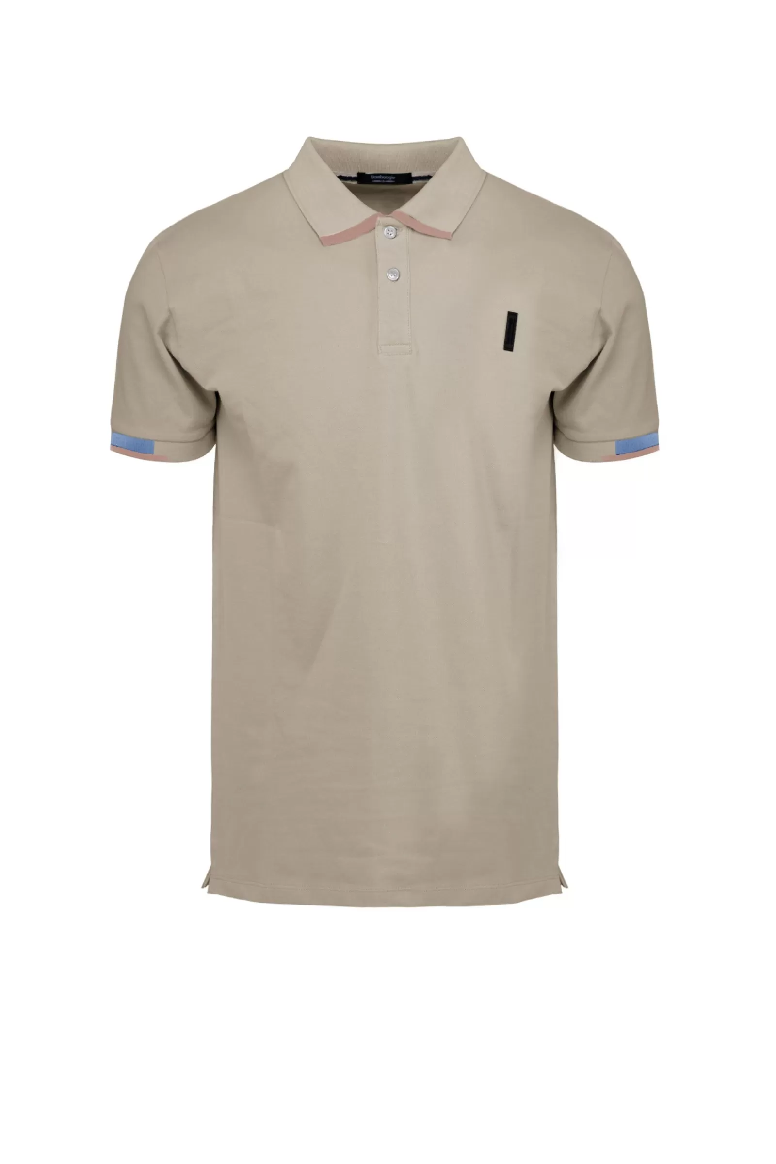 Uomo Bomboogie T-Shirts & Polo>Polo A Manica Corta In Cotone Piquet