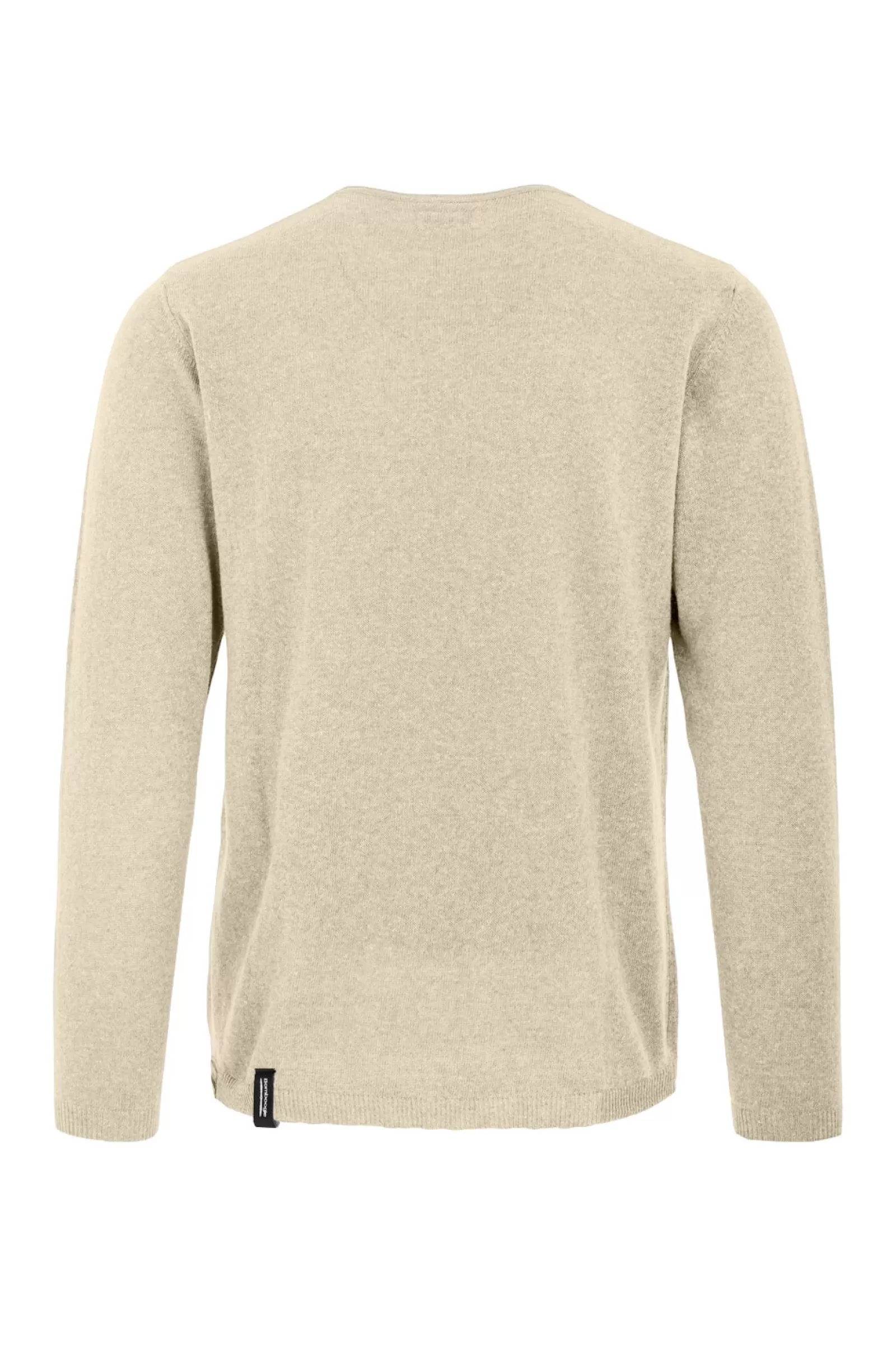 Uomo Bomboogie Maglie & Felpe>Pullover Girocollo In Maglia Rasata Faded