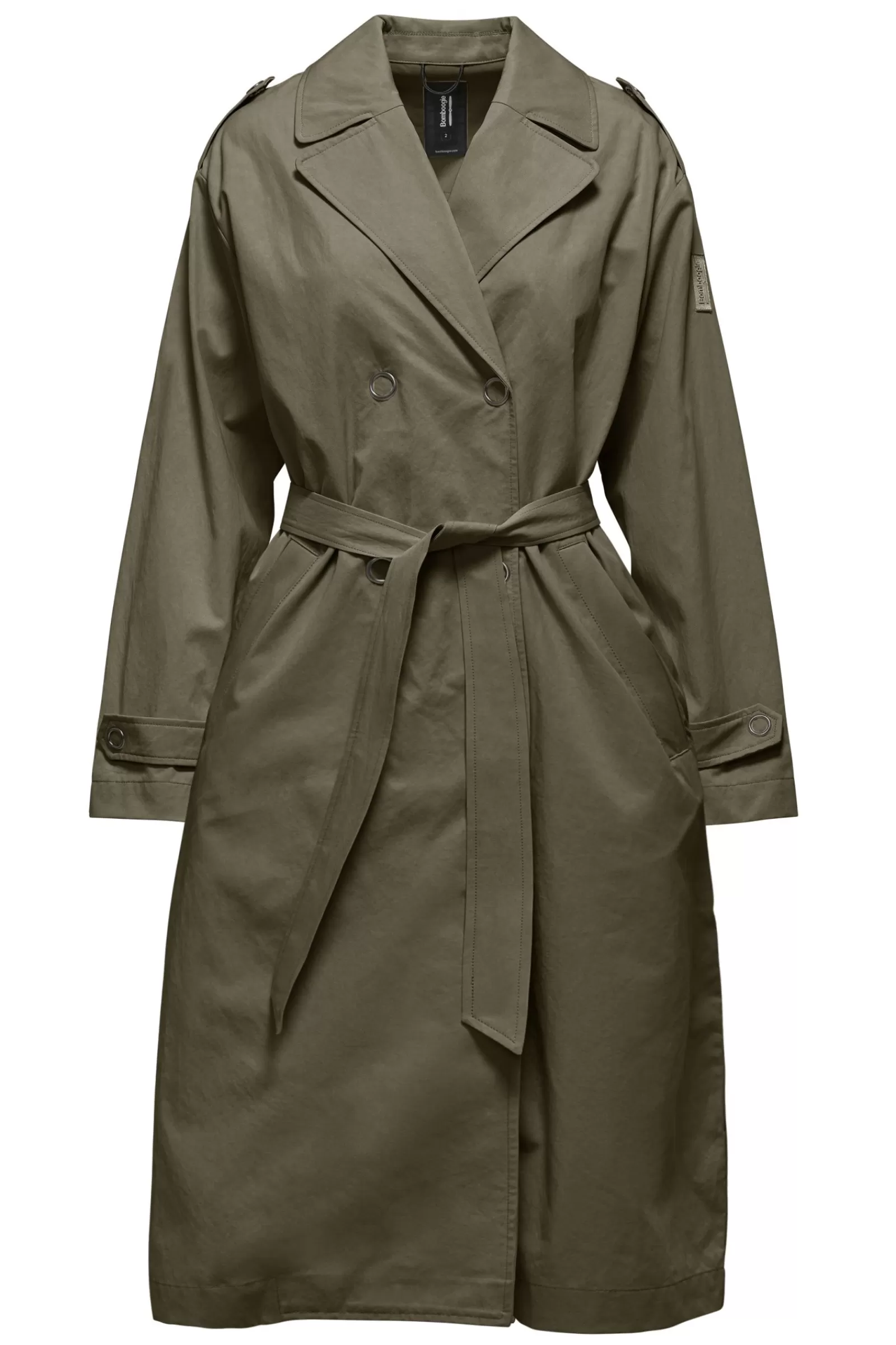 Donna Bomboogie Trench>Trench In Gabardina Di Cotone/Tencel