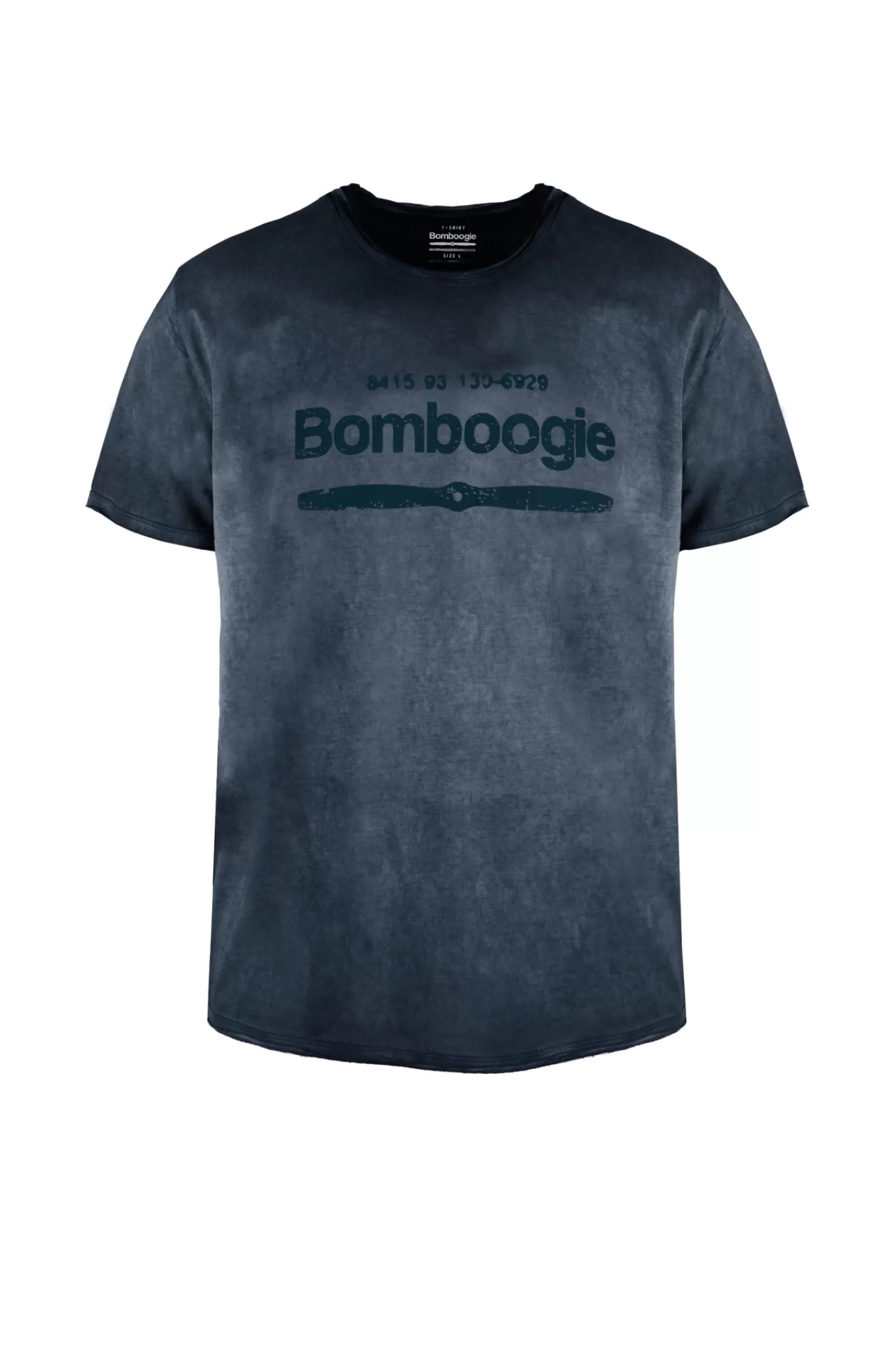 Uomo Bomboogie T-Shirts & Polo>T-Shirt A Manica Corta Stampa