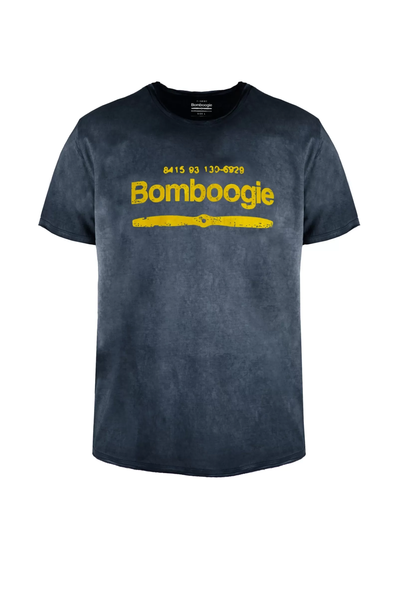 Uomo Bomboogie T-Shirts & Polo>T-Shirt A Manica Corta Stampa