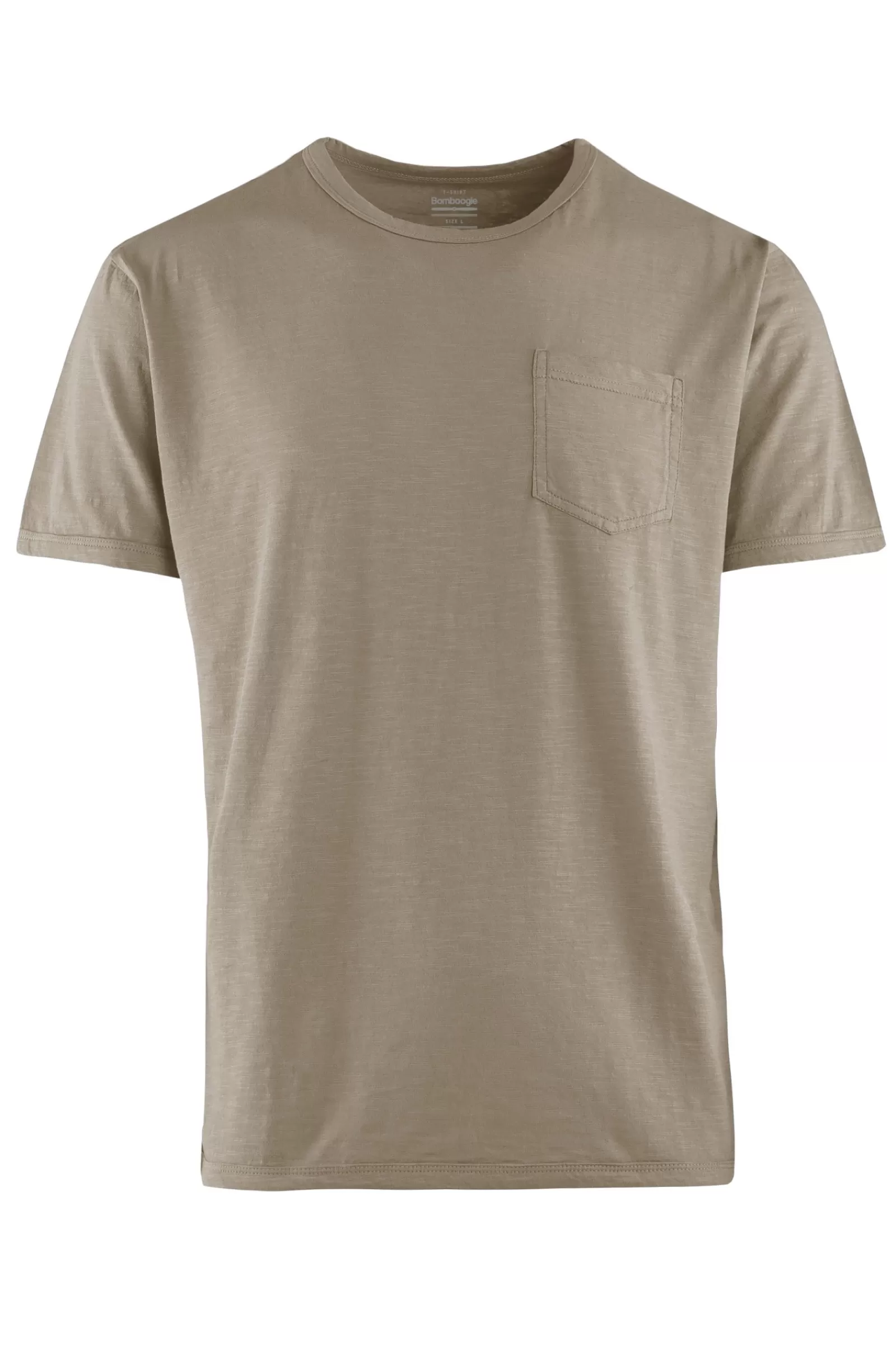 Uomo Bomboogie T-Shirts & Polo>T-shirt Girocollo Con Taschino