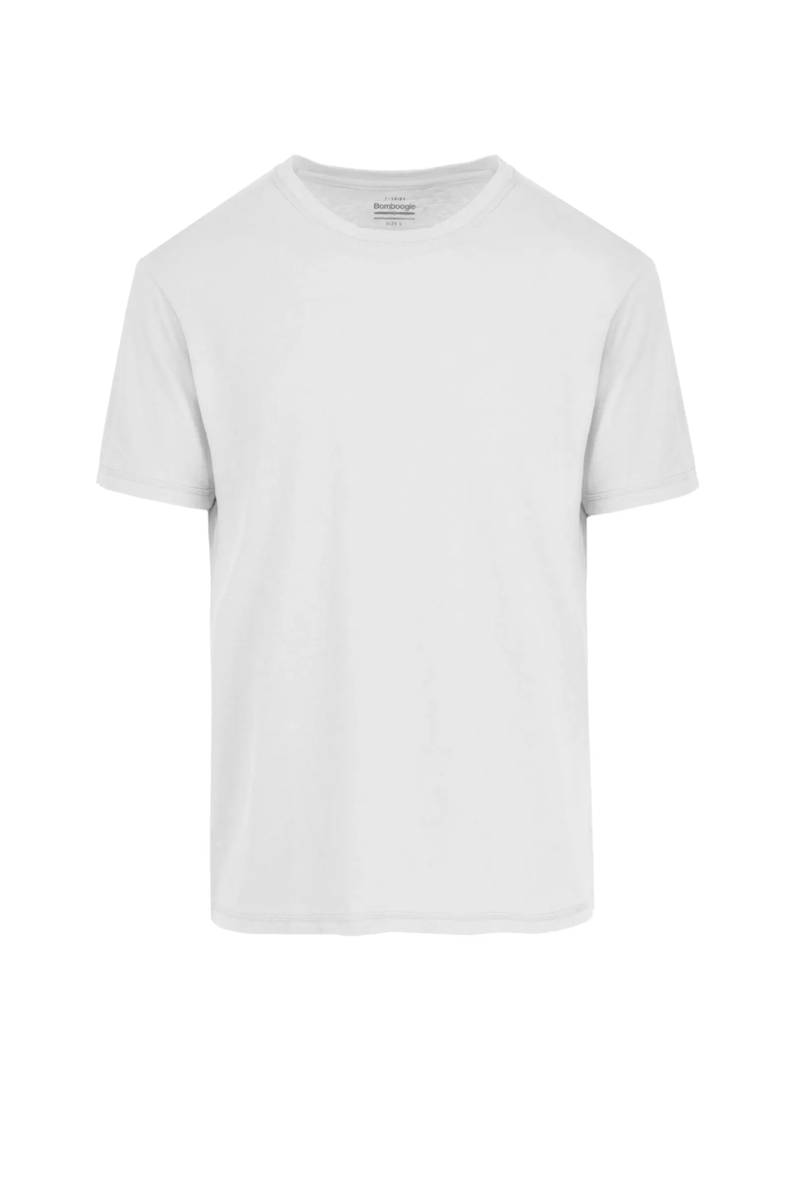 Uomo Bomboogie T-Shirts & Polo>T-shirt In Cotone E Lino