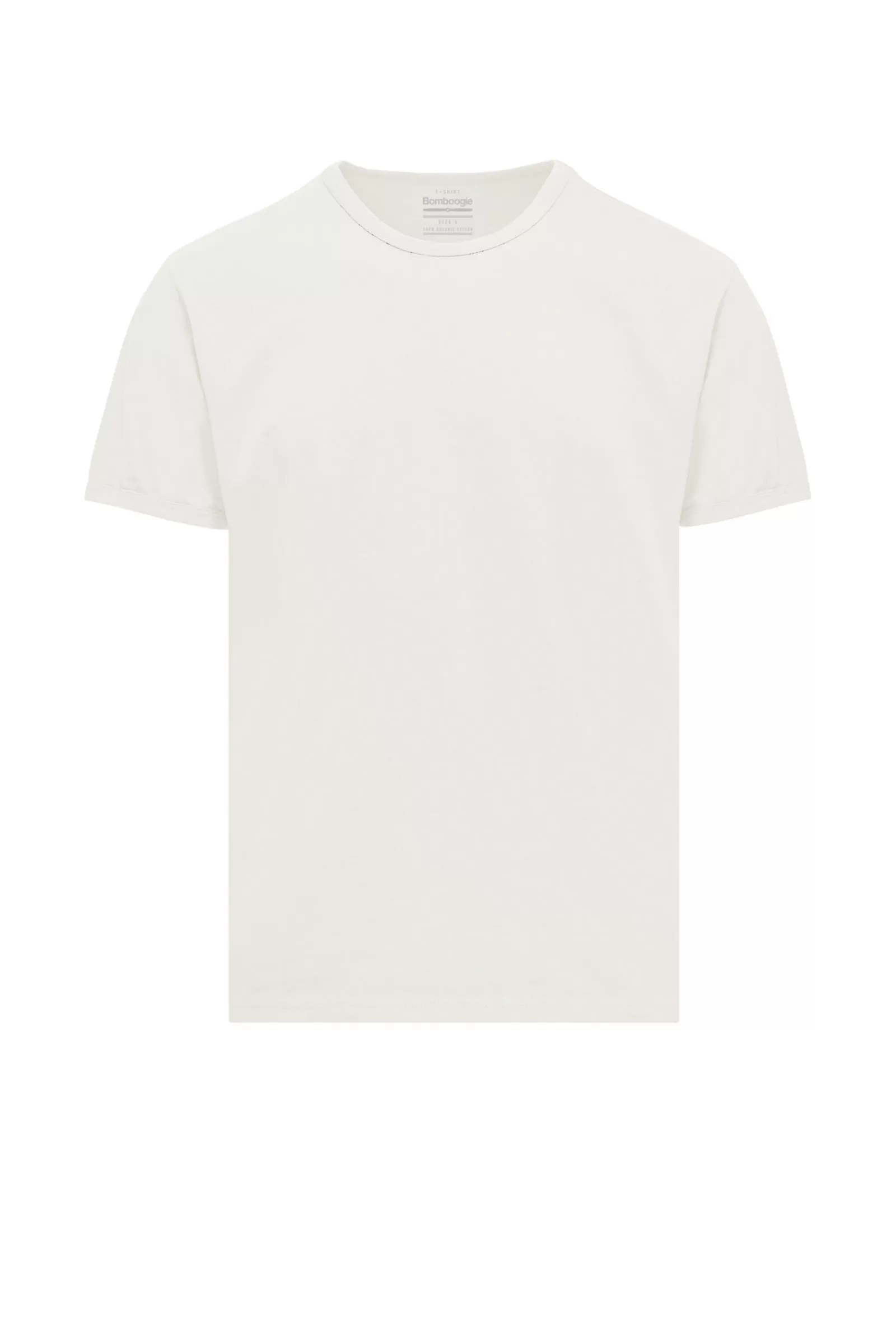 Uomo Bomboogie Maglie & Felpe>T-Shirt In Cotone Organico Pesante